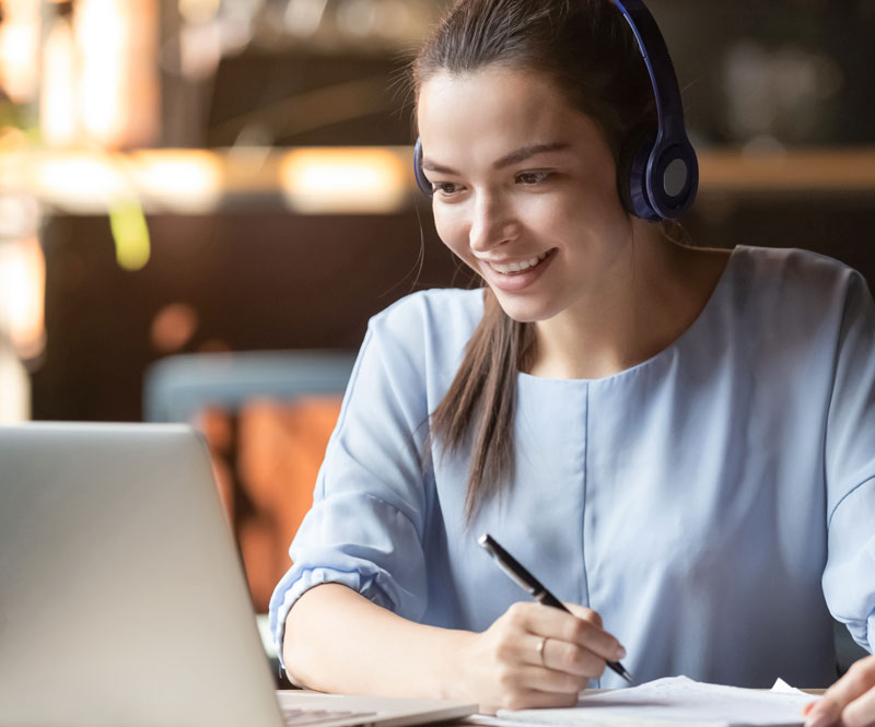 Girl Studying